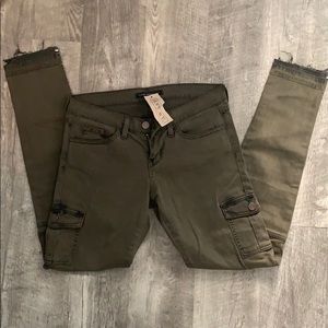 Flying monkey olive green pants